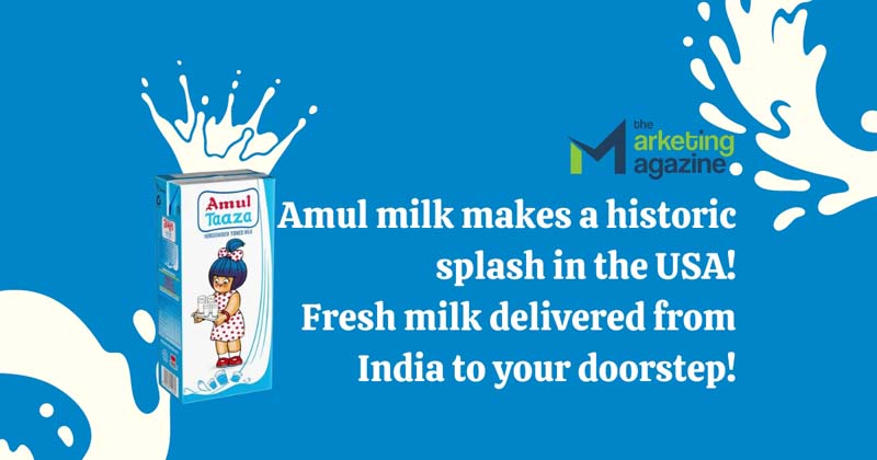 Amul fresh milk USA