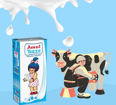 Amul fresh milk US